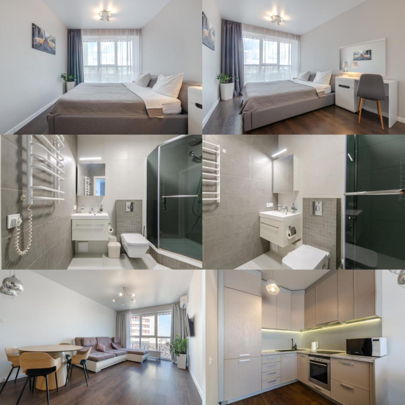 Petrovdom 41B-59B-90B-77B Stunning City View Apartments At Rc Kvartet, Central Railway Station キエフ エクステリア 写真